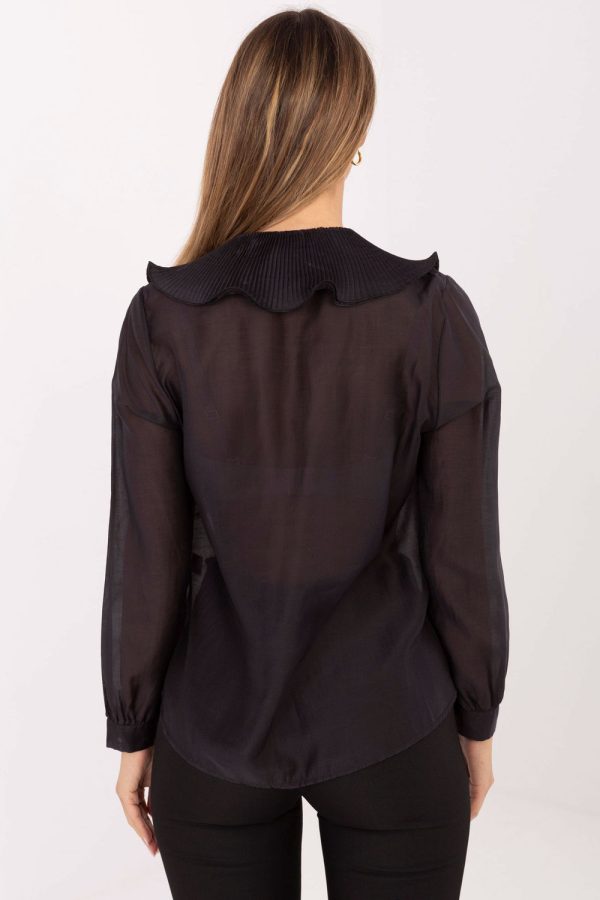 black Long sleeve shirt model 221876 Factory Price