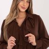 brown Long sleeve shirt model 221885 Factory Price