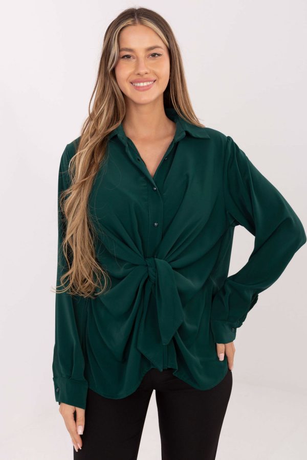 green Long sleeve shirt model 221892 Factory Price