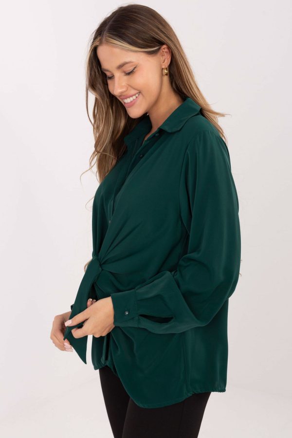 green Long sleeve shirt model 221892 Factory Price