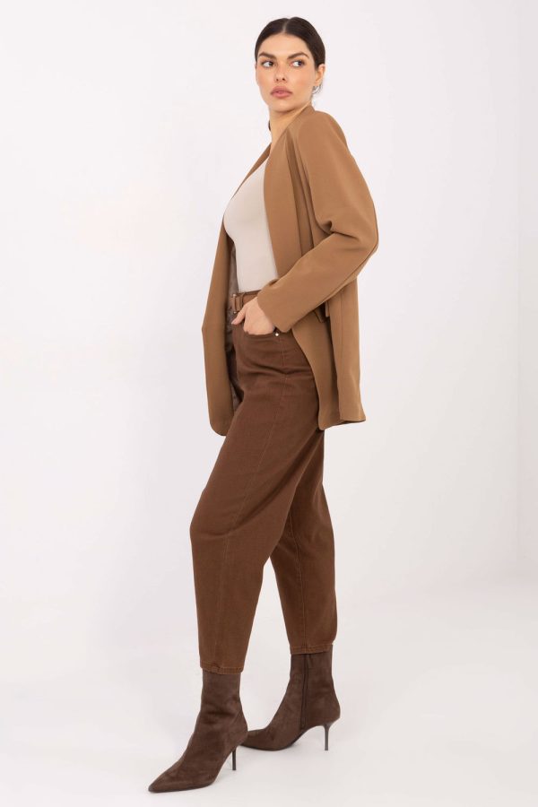 brown Jeans model 221955 Factory Price