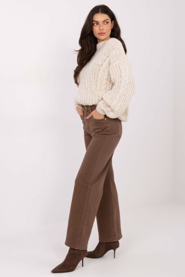 brown Jeans model 221961 Factory Price