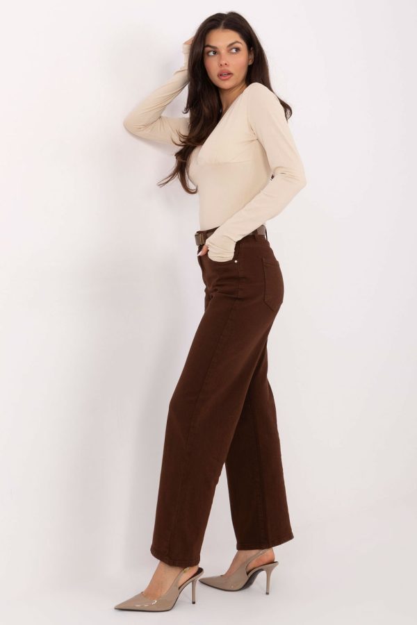 brown Jeans model 221966 Factory Price