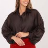 1106043 brown Long sleeve shirt model 222086 Factory Price