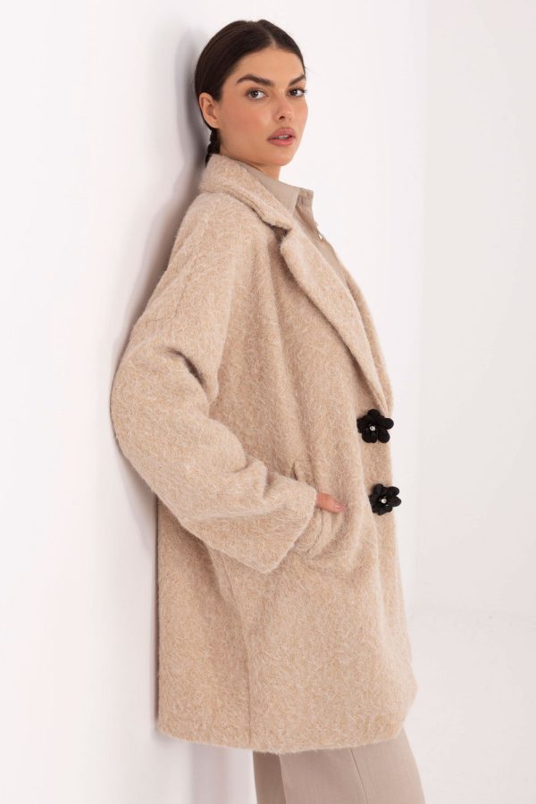 beige Coat model 222088 Factory Price