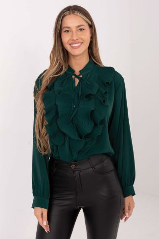 green Long sleeve shirt model 222120 Factory Price
