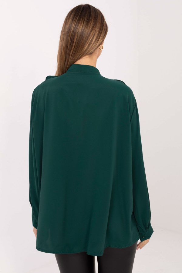 green Long sleeve shirt model 222120 Factory Price