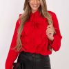 1106165 red Long sleeve shirt model 222125 Factory Price