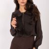 1106171 brown Long sleeve shirt model 222127 Factory Price