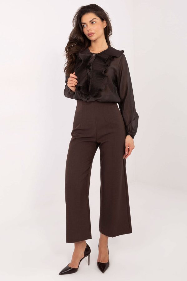 brown Long sleeve shirt model 222127 Factory Price