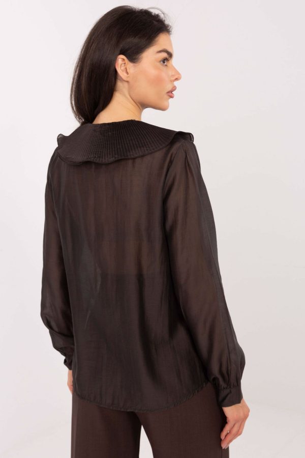 brown Long sleeve shirt model 222127 Factory Price