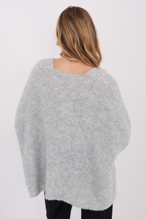 grey Cardigan model 222110 Factory Price