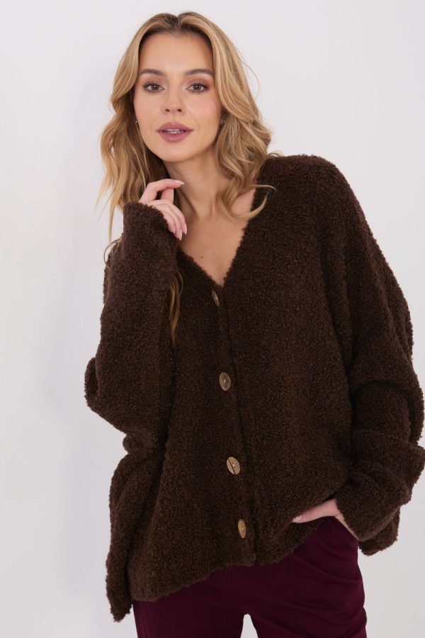 brown Cardigan model 222112 Factory Price