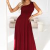 red Long dress model 222140 Numoco