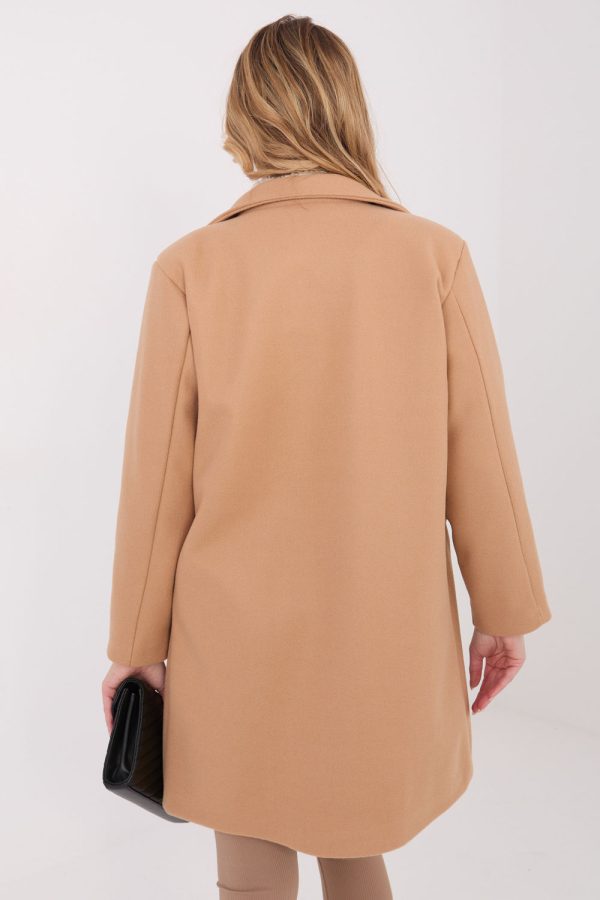 brown Coat model 222164 Italy Moda