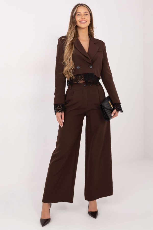 brown Jacket model 222178 Italy Moda