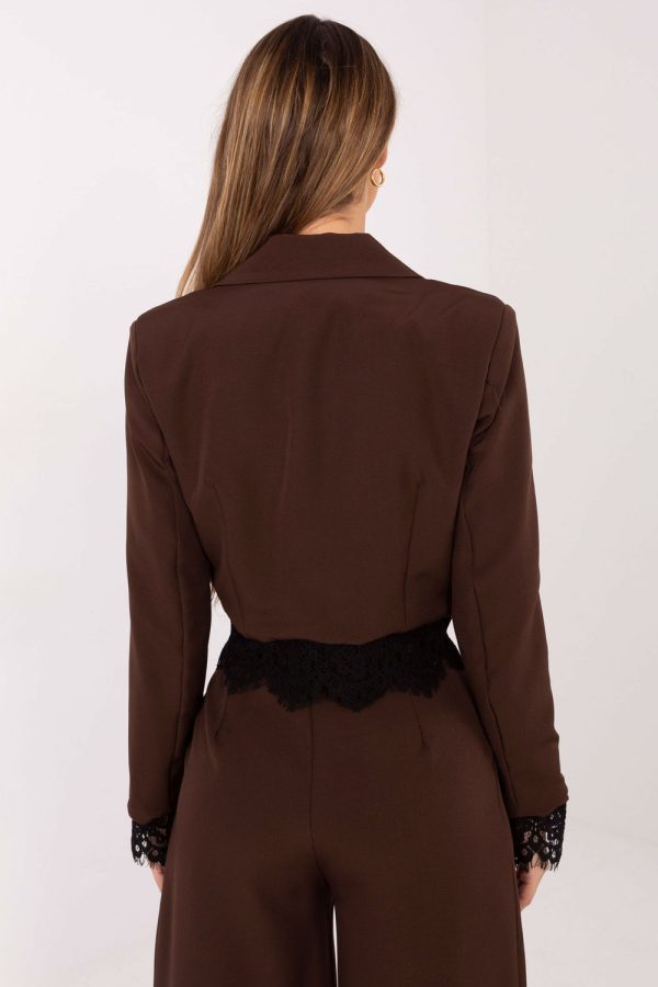 brown Jacket model 222178 Italy Moda