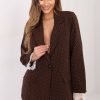 brown Jacket model 222183 Italy Moda