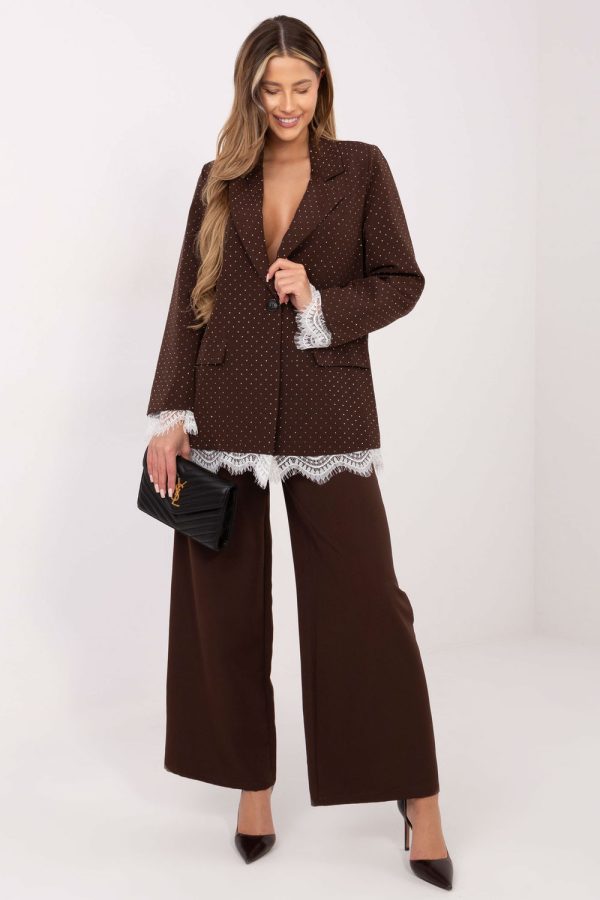 brown Jacket model 222183 Italy Moda