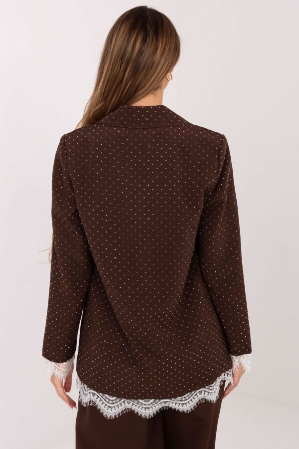 brown Jacket model 222183 Italy Moda
