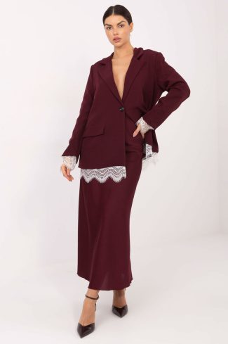 red Jacket model 222184 Italy Moda