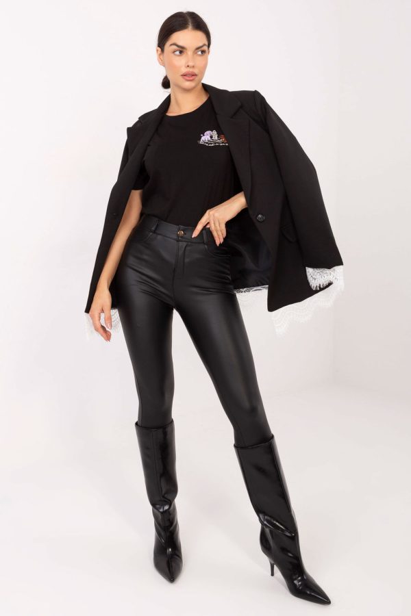 black Jacket model 222185 Italy Moda