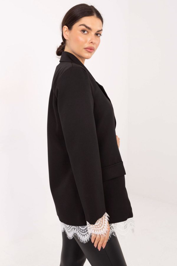 black Jacket model 222185 Italy Moda
