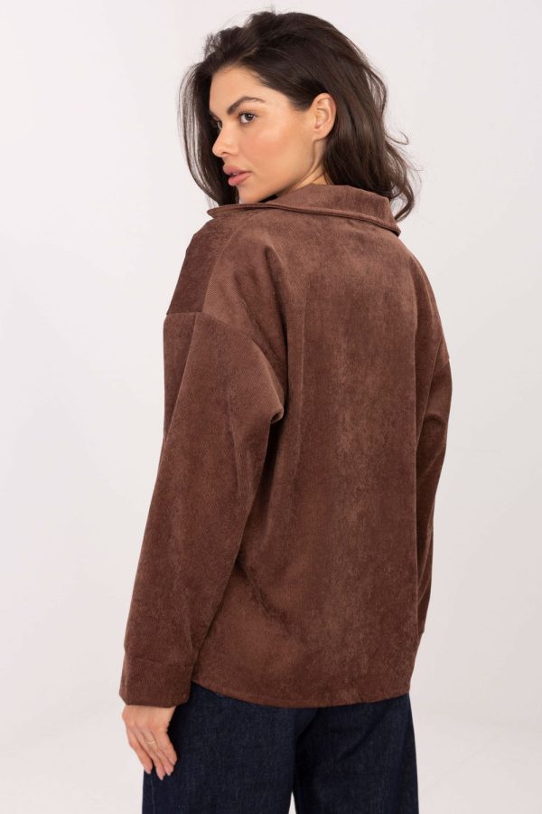 brown Long sleeve shirt model 222387 Sublevel