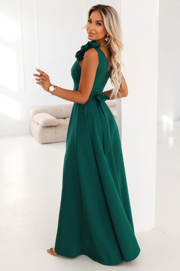 green Long dress model 222462 Numoco