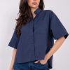 1107526 navy blue Short sleeve shirt model 222547 Sublevel