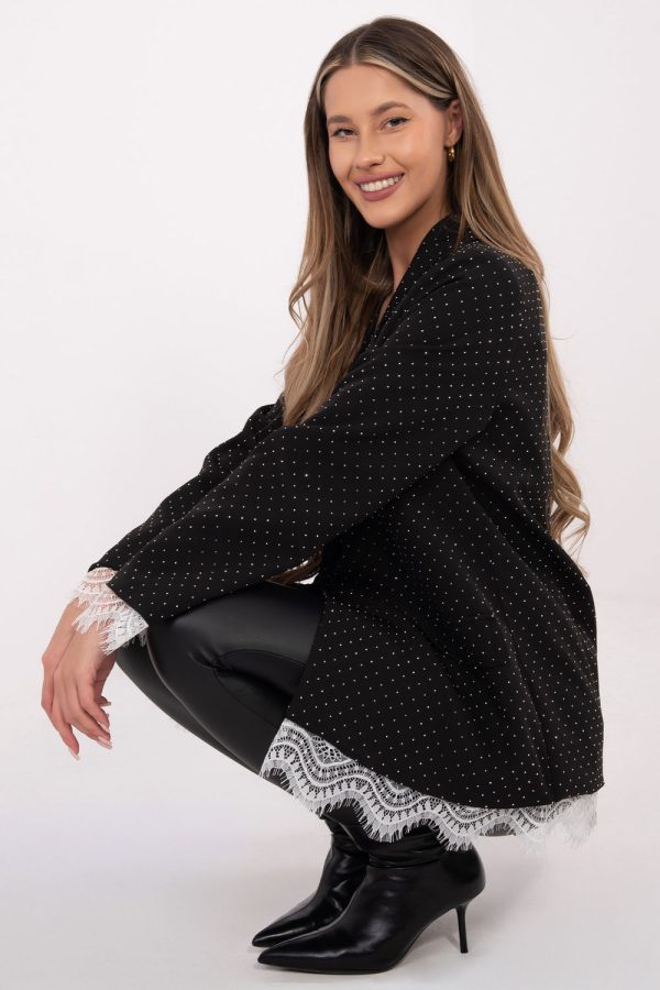 black Jacket model 222588 Italy Moda