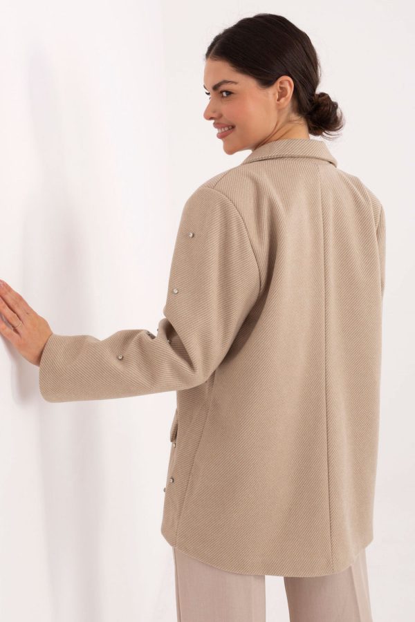 beige Jacket model 222790 Italy Moda