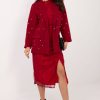 red Jacket model 222793 Italy Moda