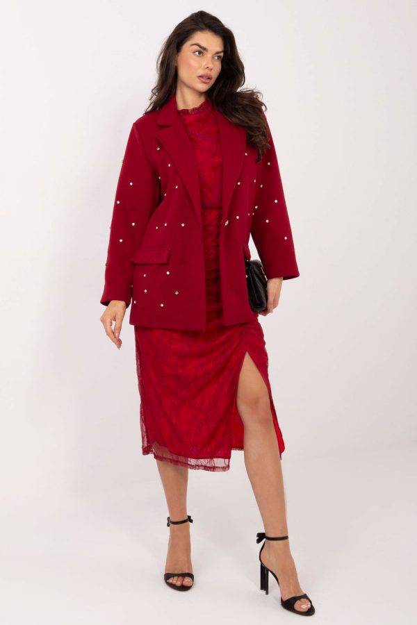 red Jacket model 222793 Italy Moda