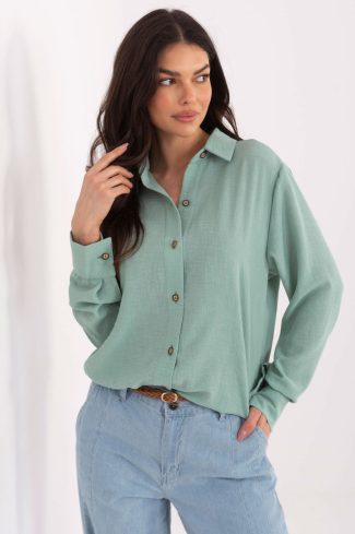 green Long sleeve shirt model 222846 Lakerta