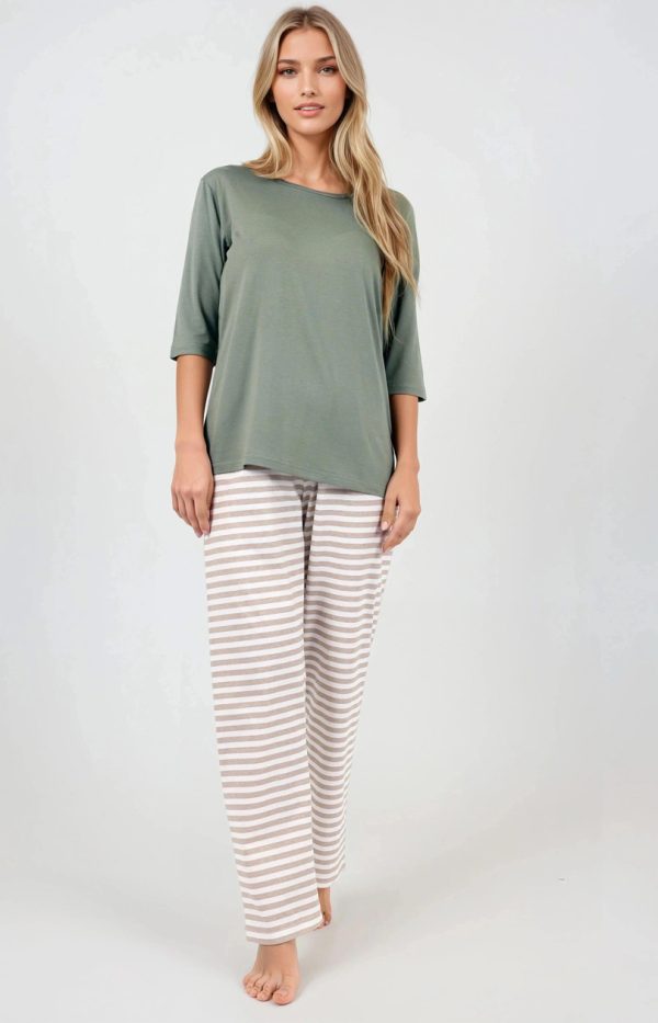 green Pyjama model 211666 Momenti Per Me