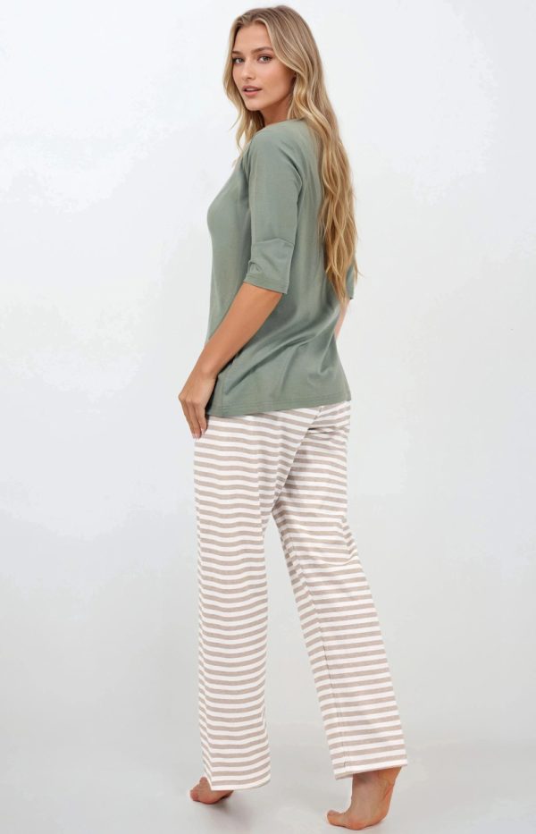 green Pyjama model 211666 Momenti Per Me