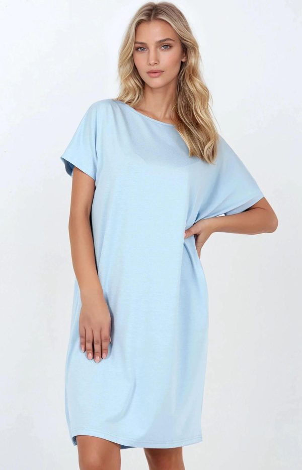 blue Nightshirt model 215294 Momenti Per Me