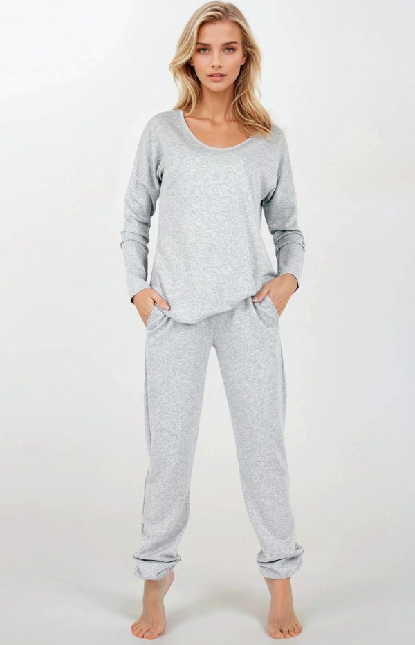 grey Pyjama model 205980 Momenti Per Me