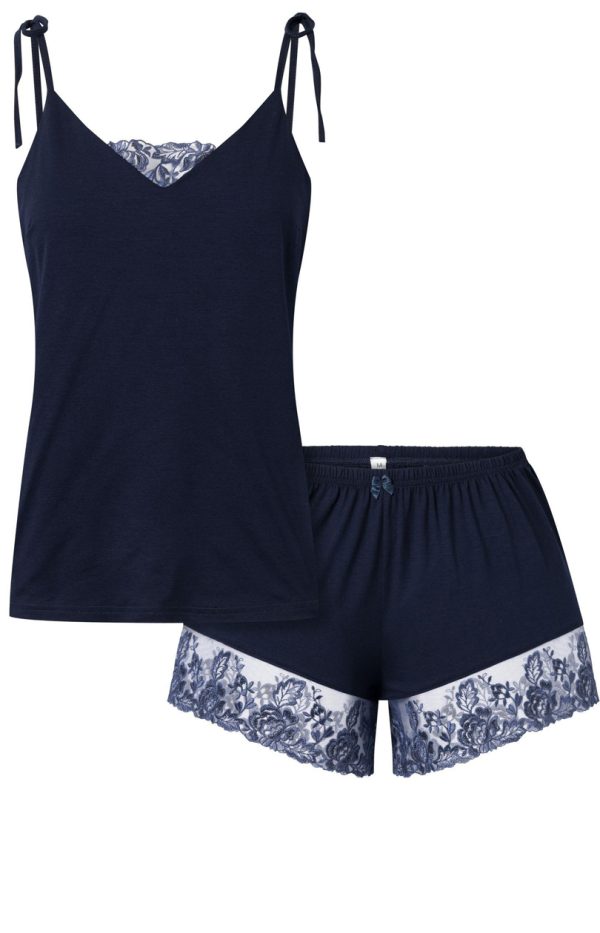 navy blue Pyjama model 178058 Momenti Per Me