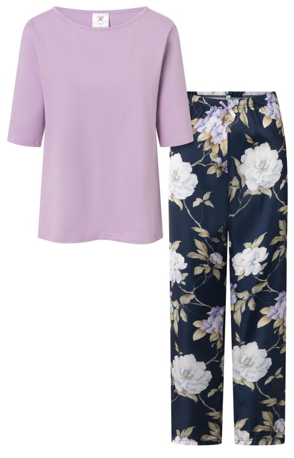 navy blue Pyjama model 200238 Momenti Per Me