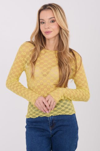 green Lace blouse model 223077 Factory Price