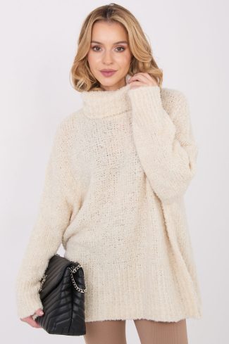 1109580 beige Turtleneck model 223086 Factory Price
