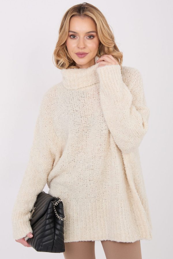 beige Turtleneck model 223086 Factory Price