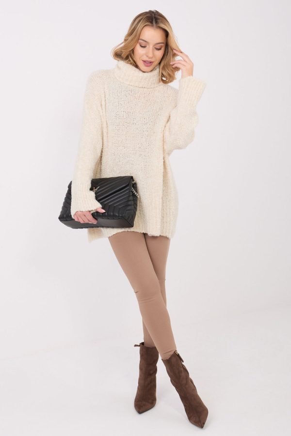 beige Turtleneck model 223086 Factory Price