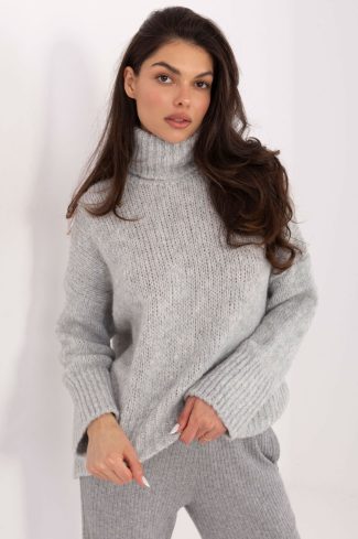 1109611 grey Turtleneck model 223095 Factory Price