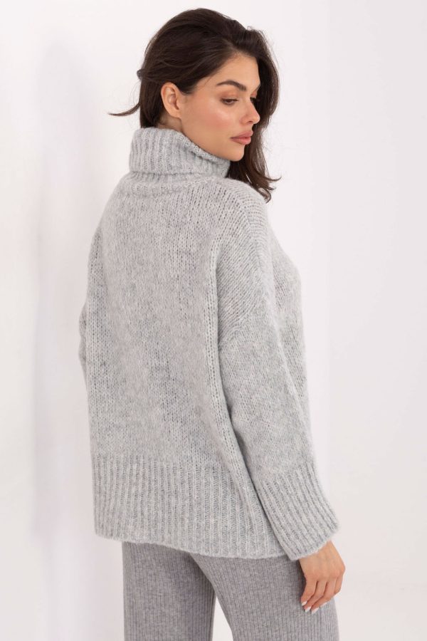 grey Turtleneck model 223095 Factory Price
