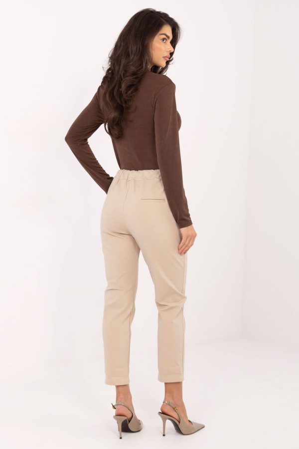 beige Women trousers model 223102 Factory Price