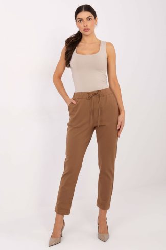brown Women trousers model 223103 Factory Price
