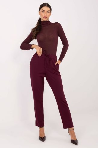 red Women trousers model 223104 Factory Price